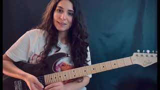 Ecco un’altro messaggio di Maria Barbieri che si esercita alla chitarra - maggio 2023