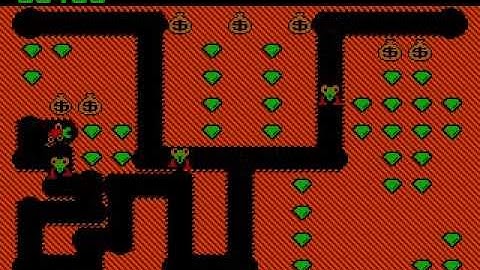 Digger (1983, Windmill Software) Gameplay