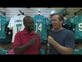 Chris Perkins and Dave Hyde at Dolphins Camp