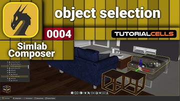 0004. object selection in simlab composer