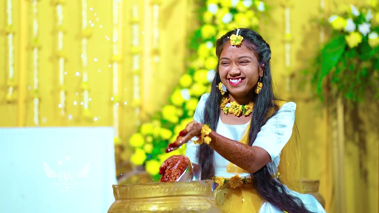 Best Haldi Ceremony--Rasagna+Vamshi