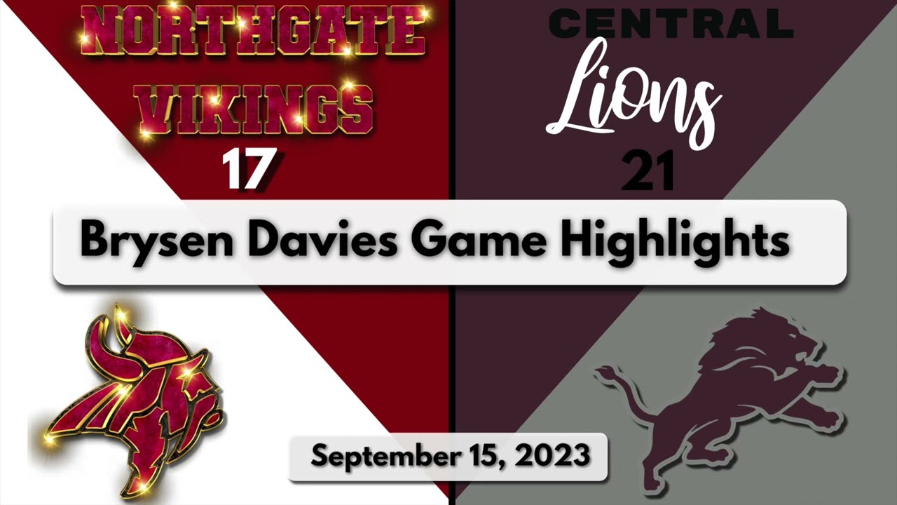 Game 5 Highlights Vs. Central Lions (Carrollton, GA): Brysen Davies Football 2026 Linebacker LB
