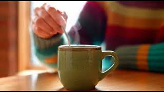 Colorful Morning Coffee ASMR | Macro Pour & Stir with Cozy Ambience screenshot 4