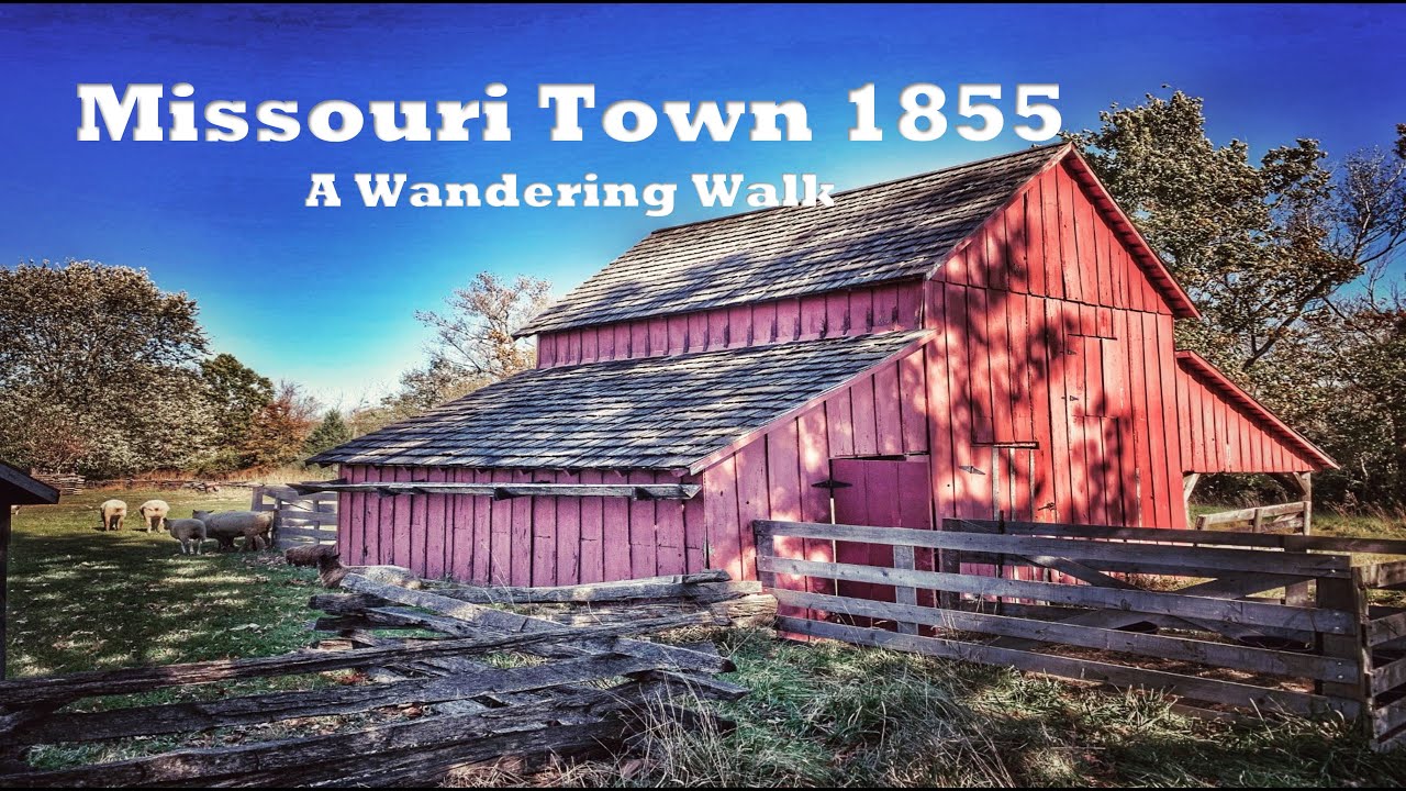 Missouri Town 1855 – Lee’s Summit, MO: Wandering Walks of Wonder Slow TV Walking Tour 4K