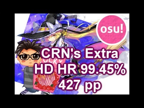 [My First 400pp+] Osu!: ALiCE'S EMOTiON - Dark Flight Dreamer [CRN's Extra] (HD HR) 99.45%