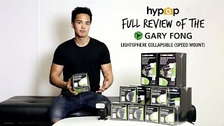 Unboxing of the Gary Fong Lightsphere Collapsible Speed Mount