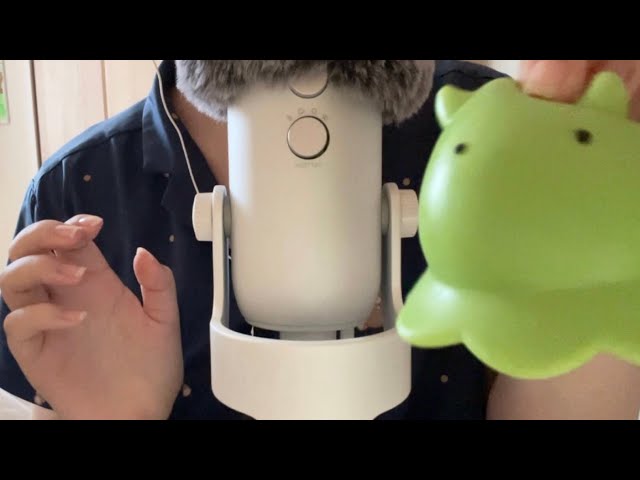 【ASMR 囁き】癒される💕かわいいスクイーズ触りながらささやくよ！