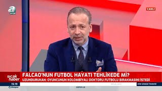 Zeki Uzundurukan Canlı Yayında Açıkladı Falcao Futbolu Bırakıyor Mu?