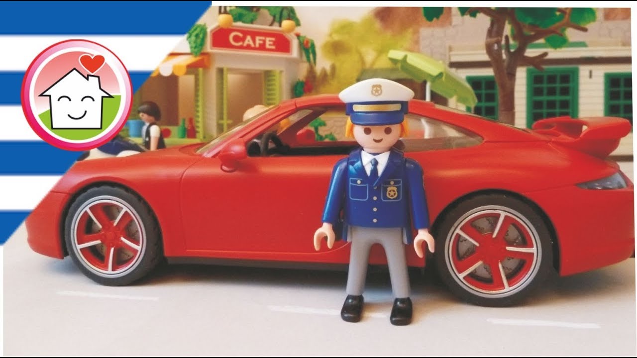 Playmobil αστυνομία ταινία - Αστυνόμος Ρήγας – Η χαμένη Porsche - οικογένεια Οικονόμου
