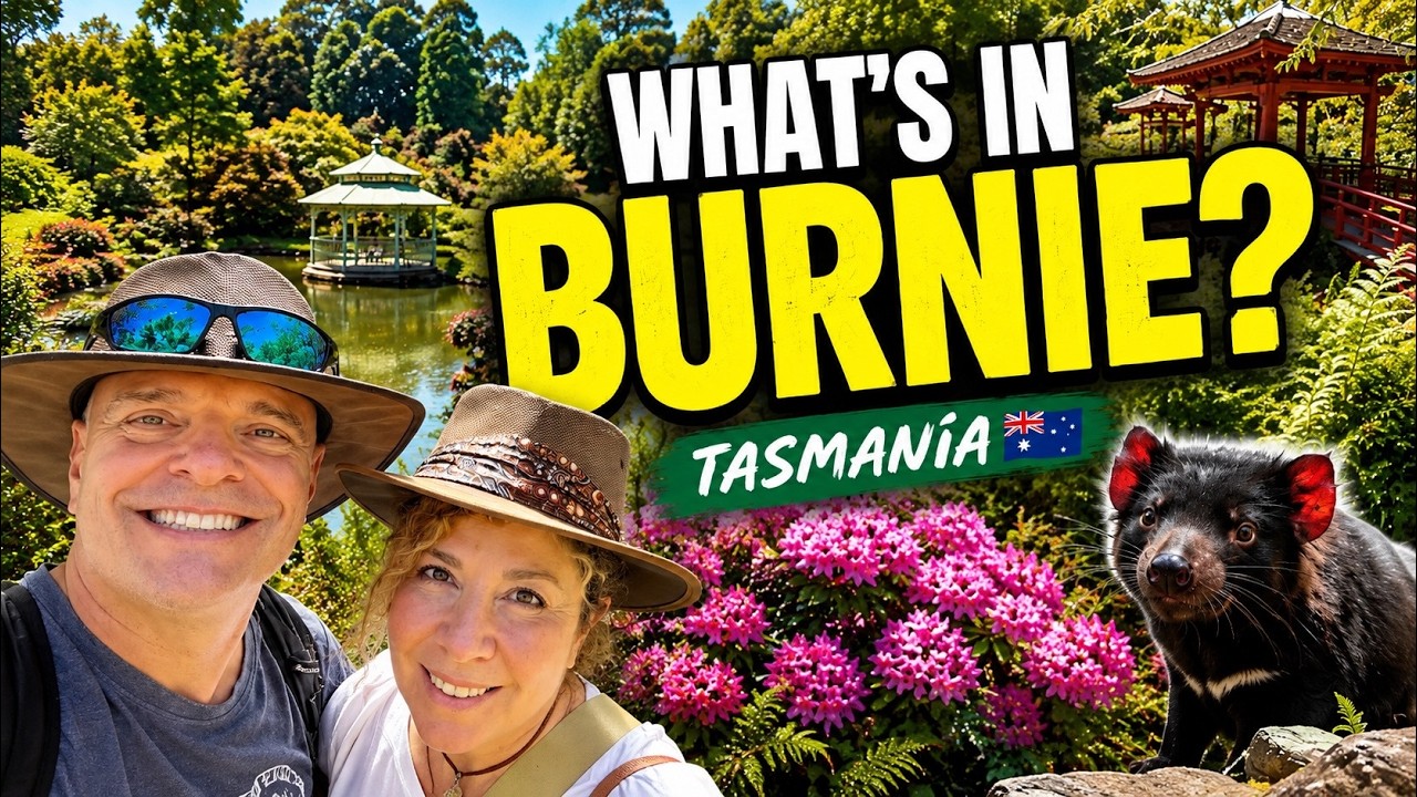 Burnie Tasmania Cruise Port ⚓️ Norwegian Spirit Beautiful Gardens & Tasmanian Devils