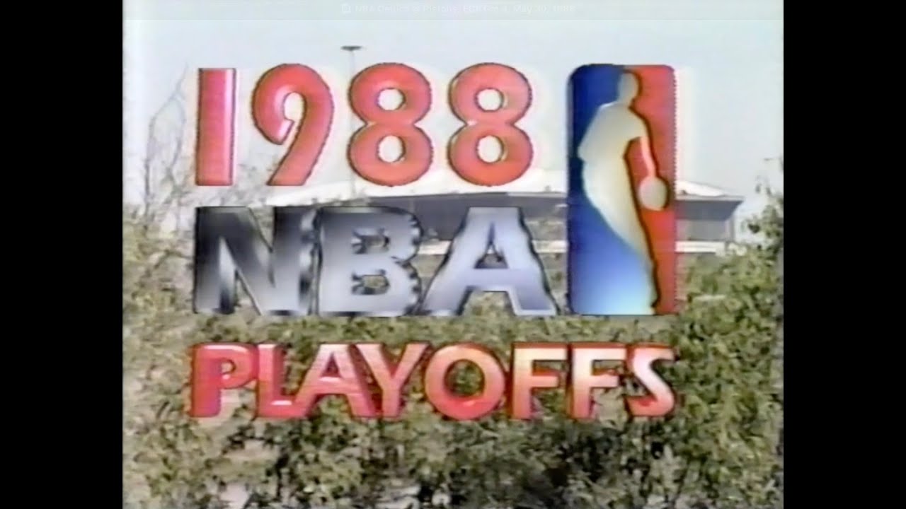 NBA Celtics @ Pistons, ECF Gm. 4, May 30, 1988