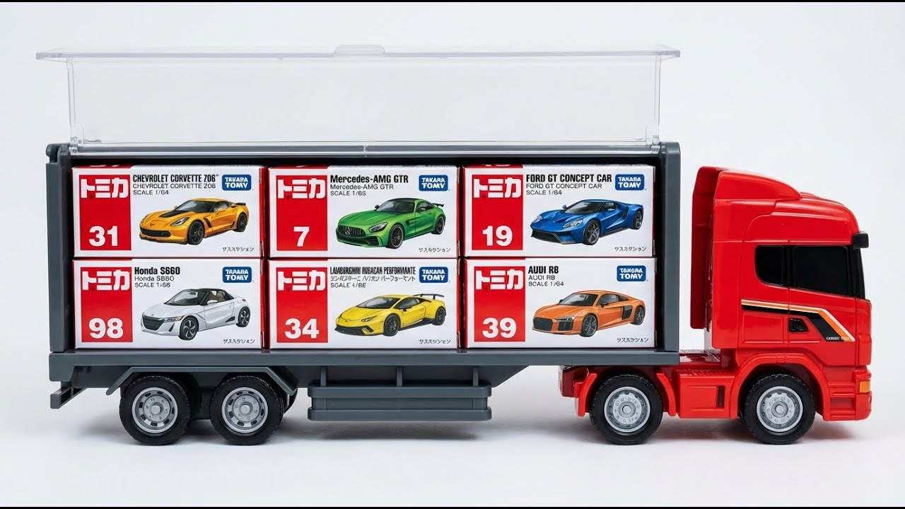 トミカ スーパーカー コレクション12台 12 Tomica Sports Supercars | Premium Mini Car Collection ~ トミカ