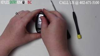 How To Replace A 2006 - 2010 Infiniti M35 Key Fob Battery