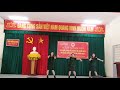 Nhóm Vui khỏe T2 thể hiện bài Ca ngợi Đảng cộng sản Việt Nam