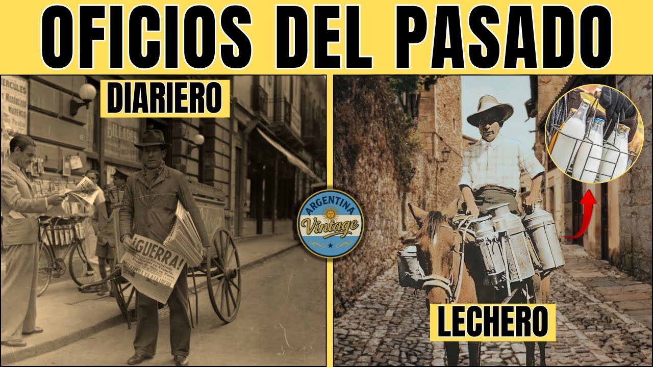 Estos TRABAJOS Hoy Ya NO EXISTEN en ARGENTINA ¿Los conoces?