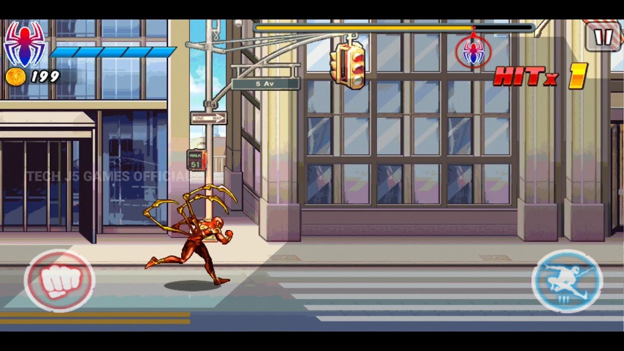 SpiderMan Ultimate Power v4.1.2 Mod Apk Android Gameplay YouTube