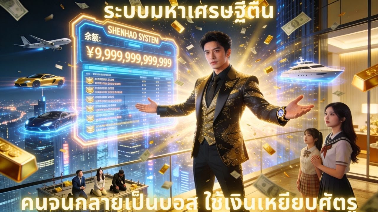 💸 ระบบมหาเศรษฐีตื่น คนจนกลายเป็นบอส ใช้เงินเหยียบศัตรู | #สปอยซีรีส์ #ระบบ