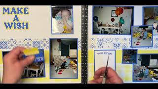 Scrapbooking 101 #2:  your basic layout
