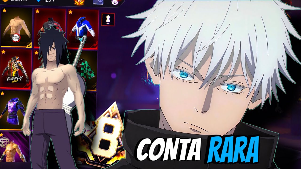 COMPREI UMA CONTA DE 100 REAIS VALEU A PENA ? FREE FIRE