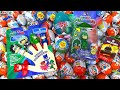 Распаковка Киндер Сюрпризов и Игрушек Герои в Масках. Unboxing Surprise Eggs and Toys PJ Masks.