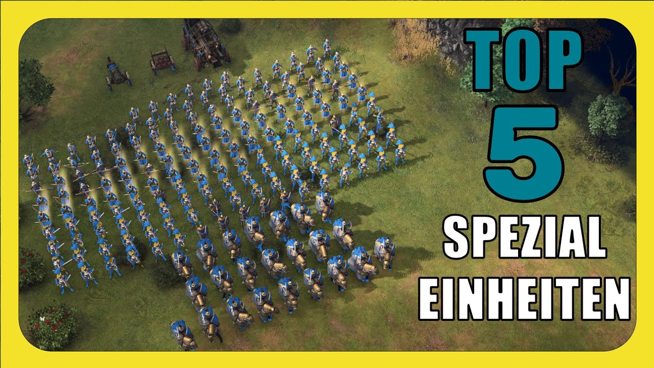 Age Of Empires 4 Einheiten Konter Meine Top 5 Spezial-Einheiten in Age of Empires 4 – Die stärksten