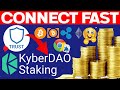 How To use Trust Wallet with KyberSwap for Staking Rewards | Crypto News Guru