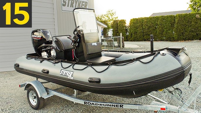 Fishing From a Rib (Rigid Inflatable Boat) on Vancouver Island