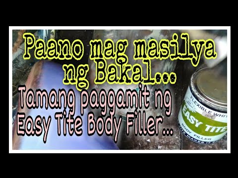 How To Use Easy Tite Body Filler