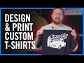 The EASIEST Way To Design & Print T-Shirts