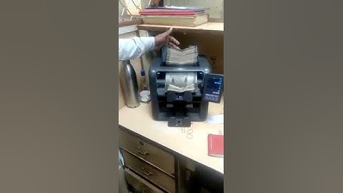 Note sorting machine working 2+1pocket methodex