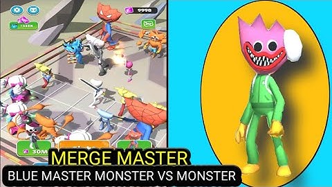 💩👻Merge Blue Monster vs Monster :🤡👿 New Game (June 2022) Android iOS Gameplay