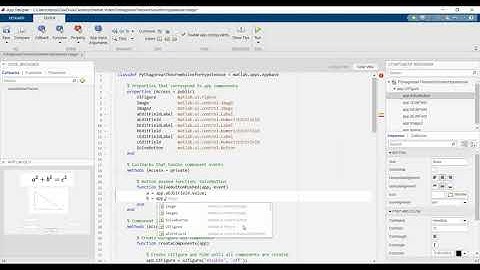 Pythagorean Theorem Solve for Hypotenuse | App Designer MATLAB