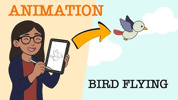 How to Animate a Flying Bird in Flipaclip (Step by Step)