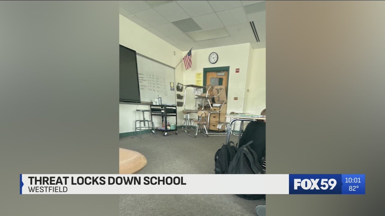 Shooting threat causes lockdown at Westfield High School - YouTube