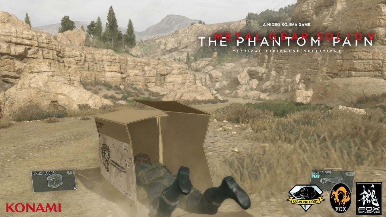 MGSV TPP Longest Cardboard Box Slide Distance 797.10 YouTube