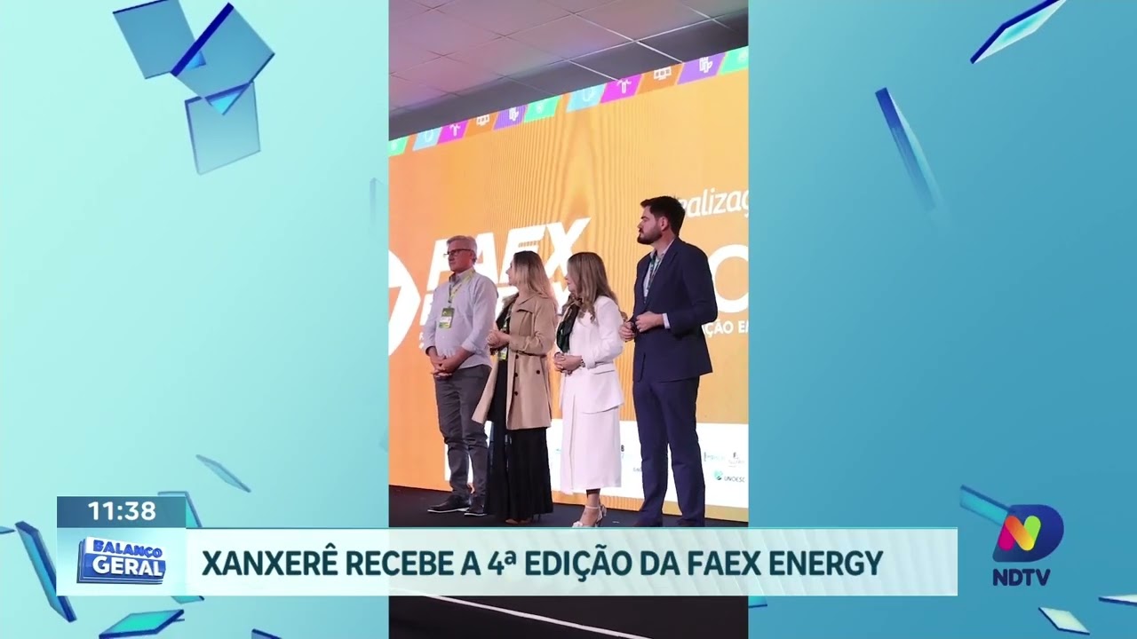Xanxerê recebe a 4ª edição da Faex Energy com foco em inovação