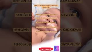 Bebeğinizin Takibinde Doğru Bilinen Yanlışlar Ğan
