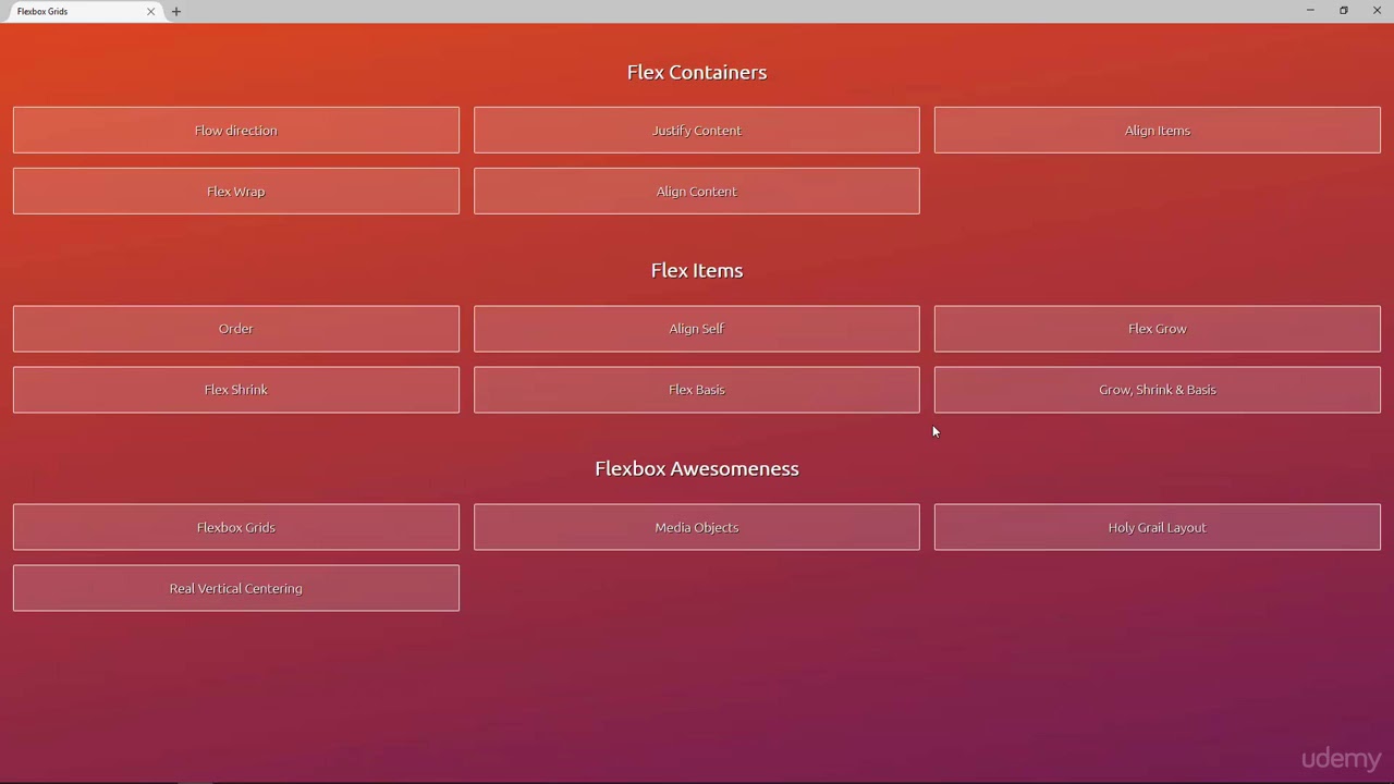 Css flex элементы