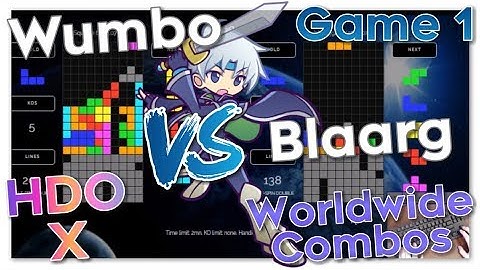Wumbo vs Blaarg HDO X - Worldwide Combos Game 1