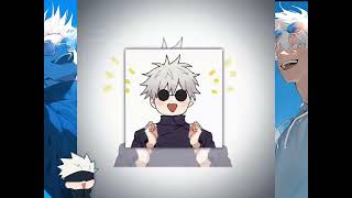 Gojo Satoru Edit Capcut Scrap