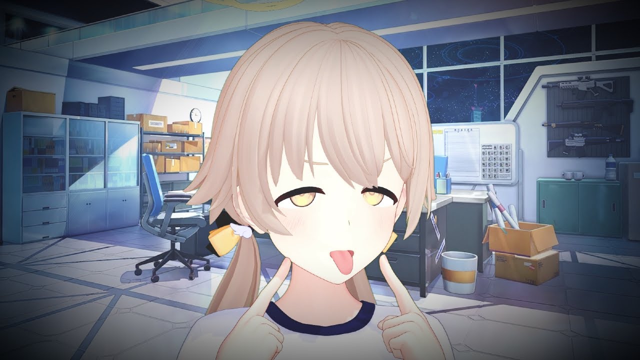 Reset.n様♡専用コーナーです♪(๑ᴖ◡ᴖ๑)♪ Reset Button Pochi - Ajitani Hifumi [MMD | Blue Archive] - YouTube