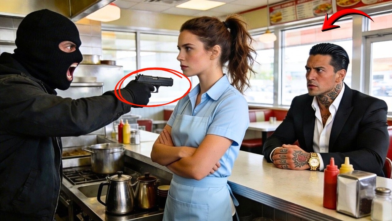 Viral Diner Robbery Story — Brave Waitress Freezes Mafia Boss With Her Voice