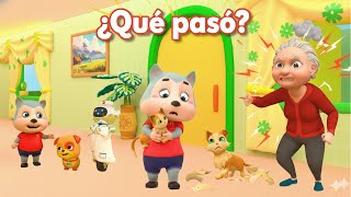 Mi mascota y Granny - Wolfoo  | ¿Qué hizo el gato 🐱 para hacer enojar a Granny 👵? 😡