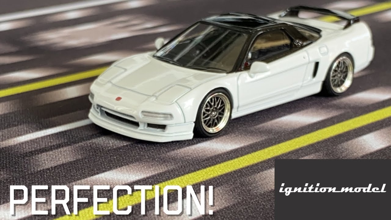 QUICK UNBOX) Ignition Model NAIL IT! Honda NSX (NA1) in white