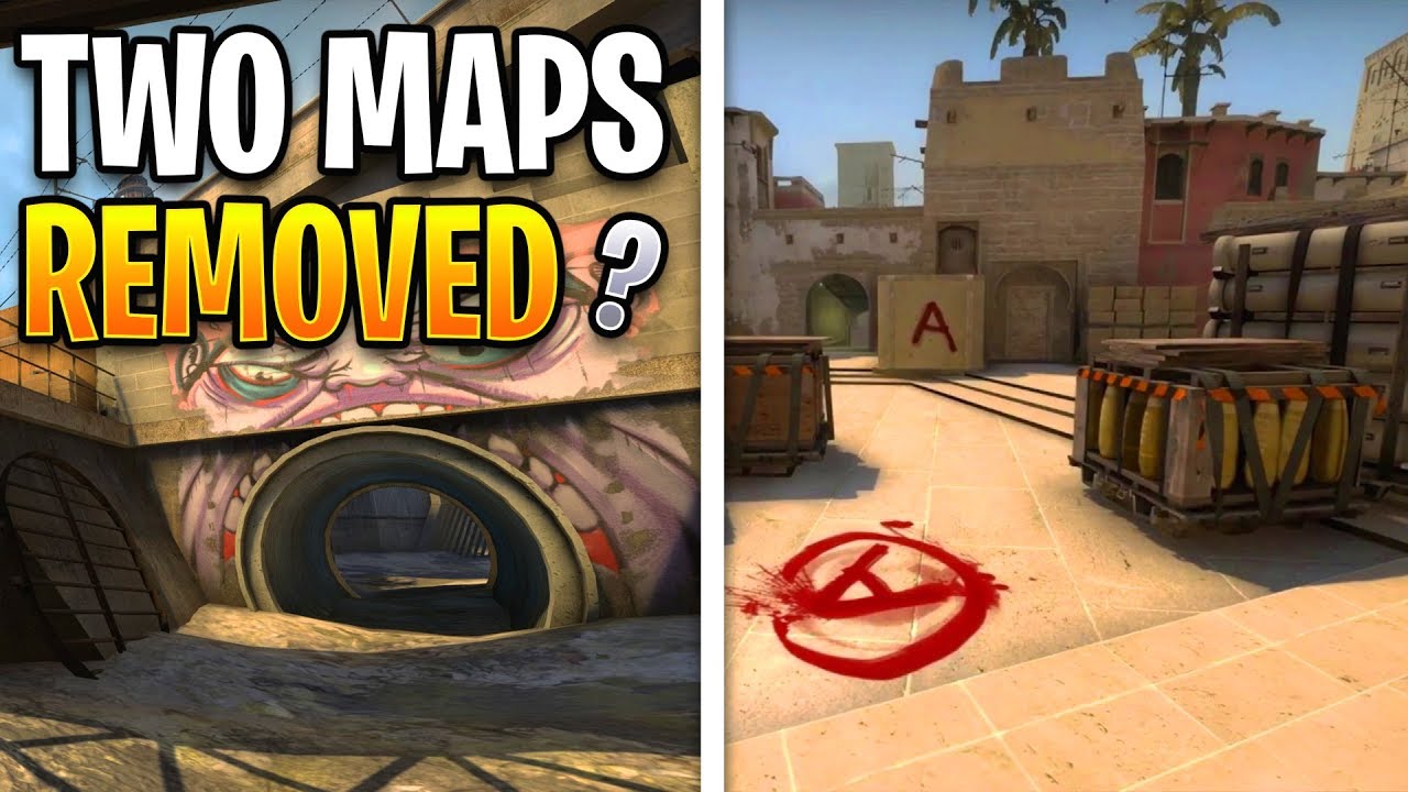 NEW CSGO UPDATE TWO MAPS REMOVED From Matchmaking PRIME MATCHMAKING 
