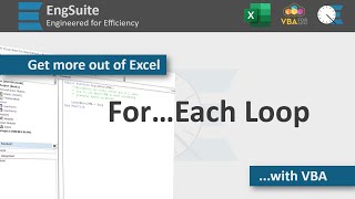 For Each Loop - Excel VBA