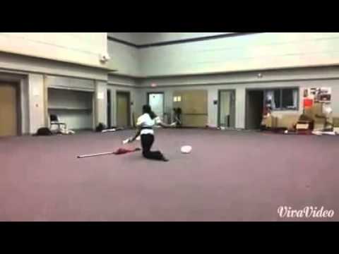 My Colorguard Solo To Bruno Mars Medley by IM5