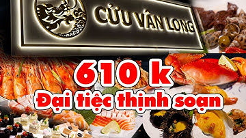 Bufffet hải sản Cửu Vân Long (Vincom Quang Trung) - có cua, ghẹ, tôm hay còn gì nữa?