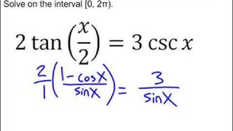5-4 Half-Angle Identities