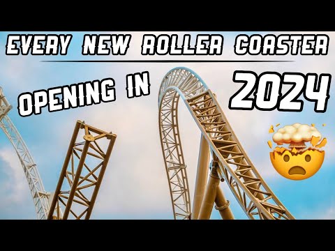 New coasters 2024, 24 best new rides this year